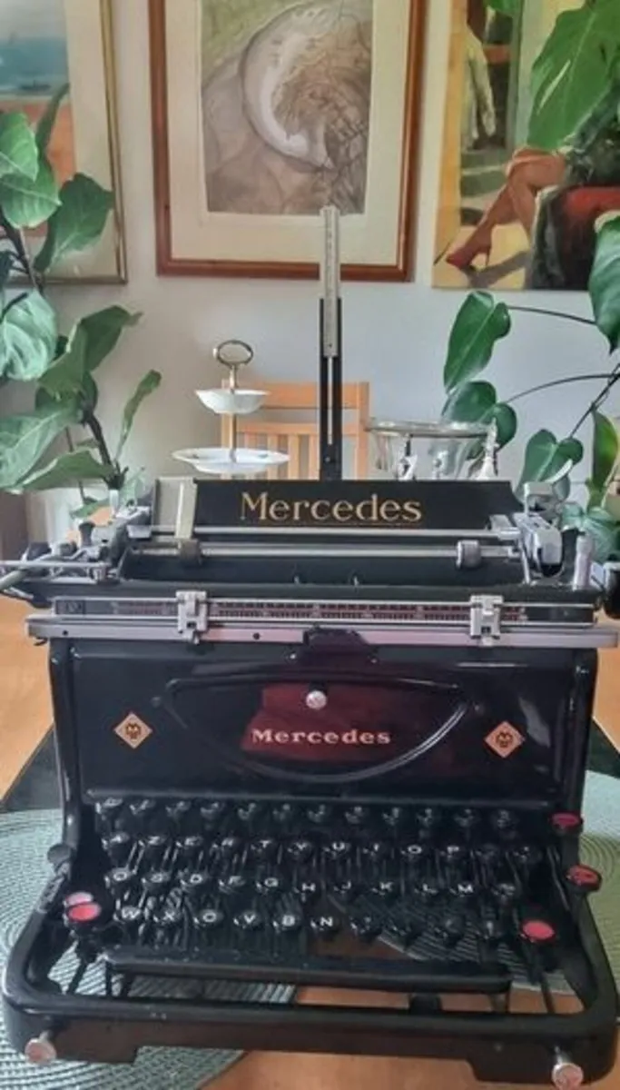 Vintage Typewriter Mercedes Model 8 Silent 38 - Image 1