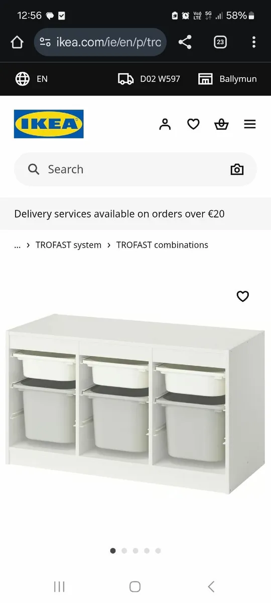 Trofast Storage Combination