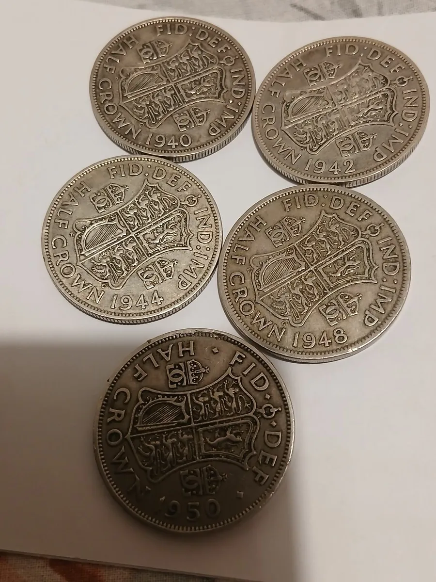 British half crowns - Image 2