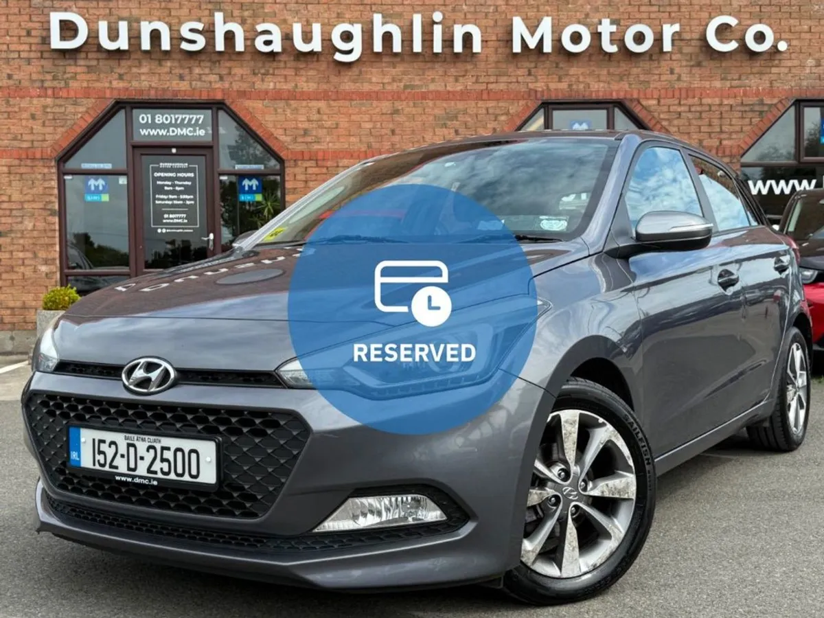 Hyundai i20 1.2 Petrol Deluxe 5DR  low Kms - Image 1