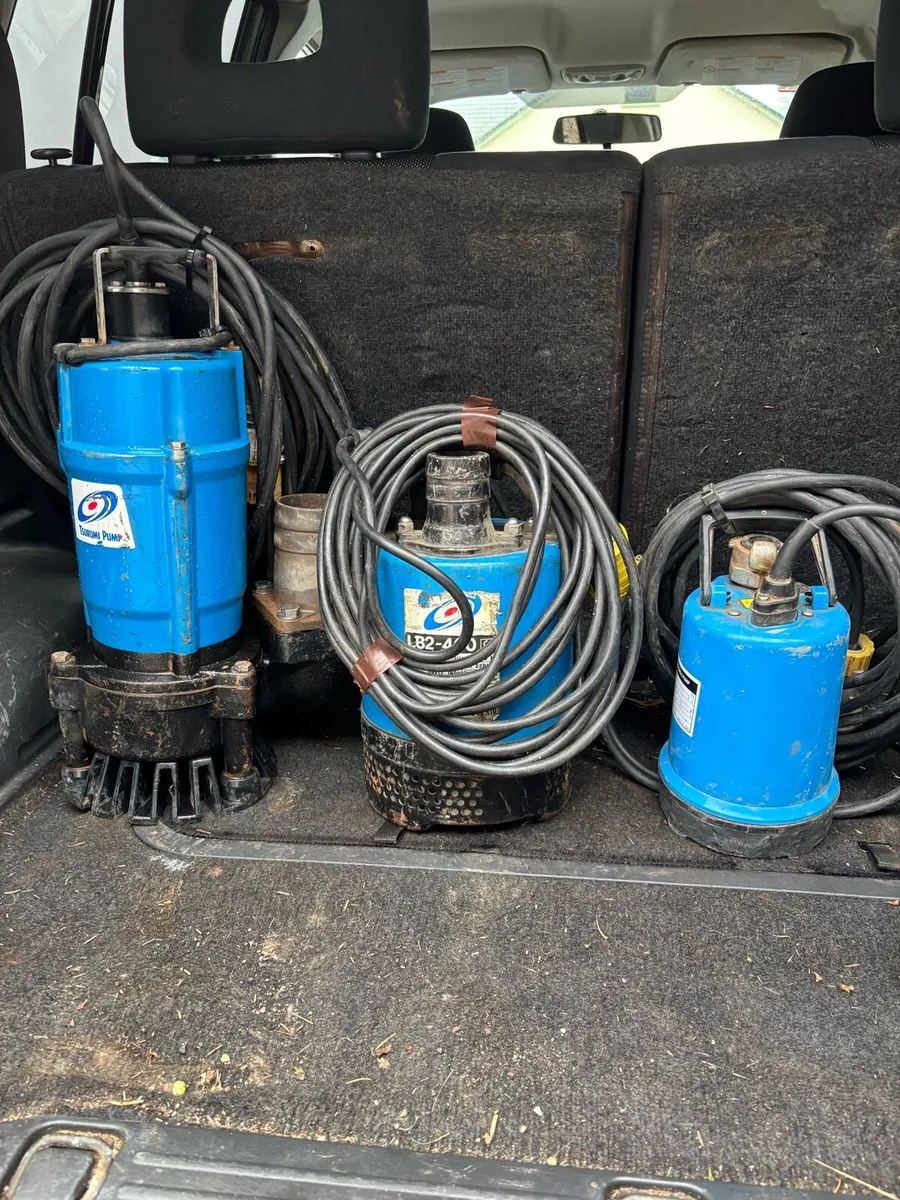 Submersible water pumps - Image 1