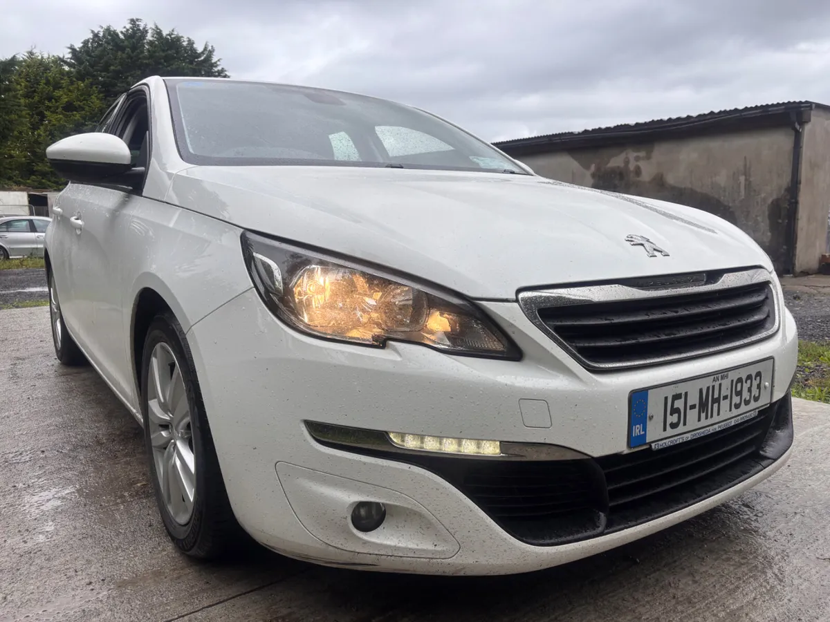 2015 PEUGEOT 308 ACTIVE 1.6 HDI FREASH 2 YEAR NCT - Image 1