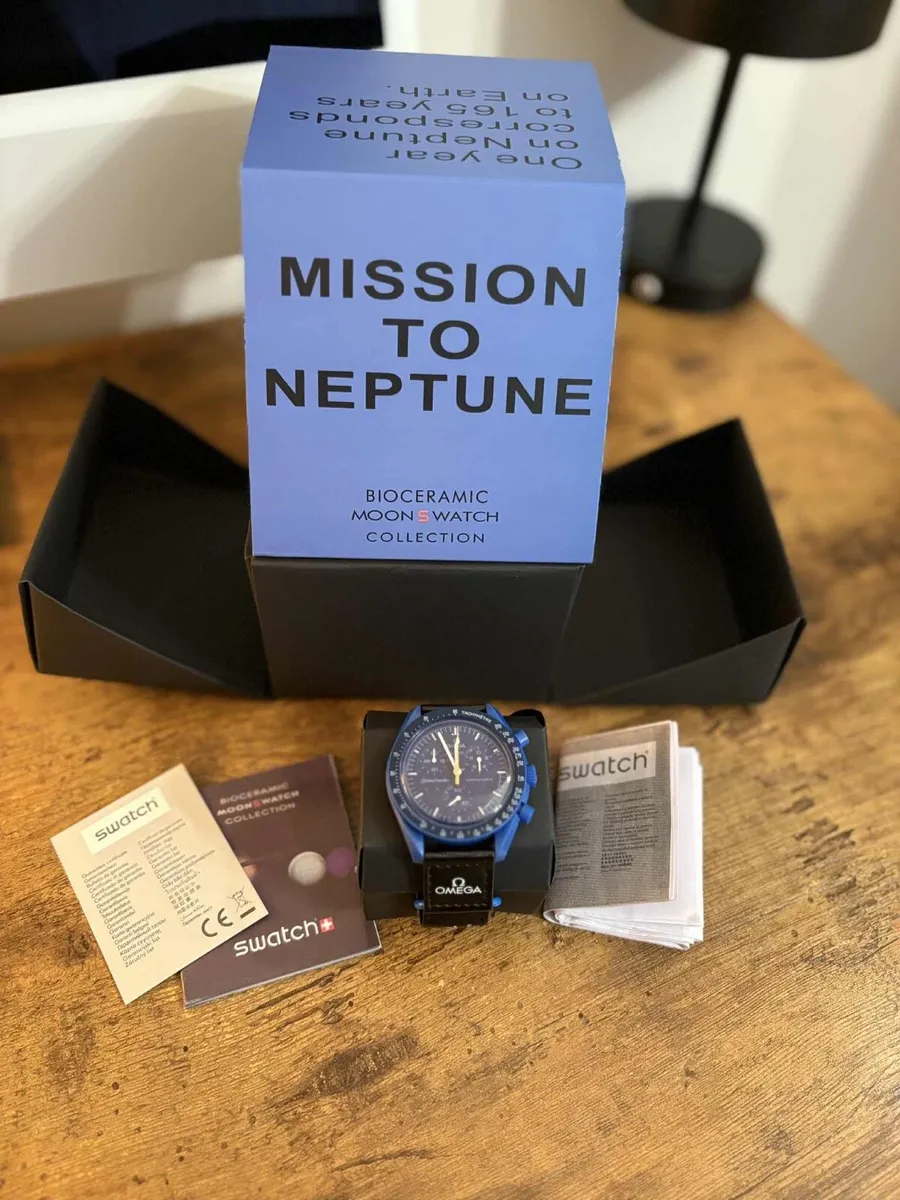 Omega Bioceramic Moonswatch Mission to Neptune - Image 1