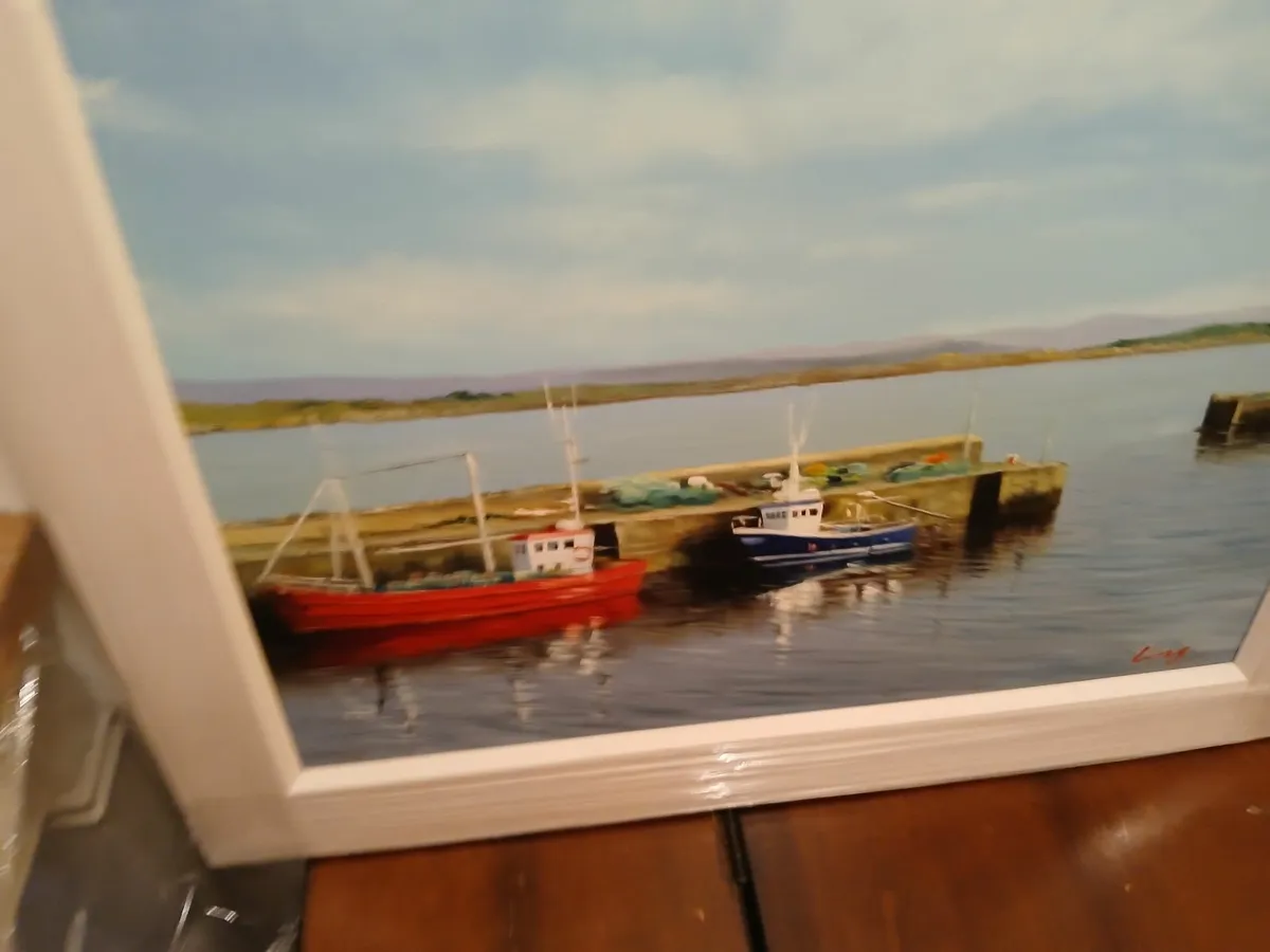 Original oil painting 🖼 framed connamara delivere - Image 3