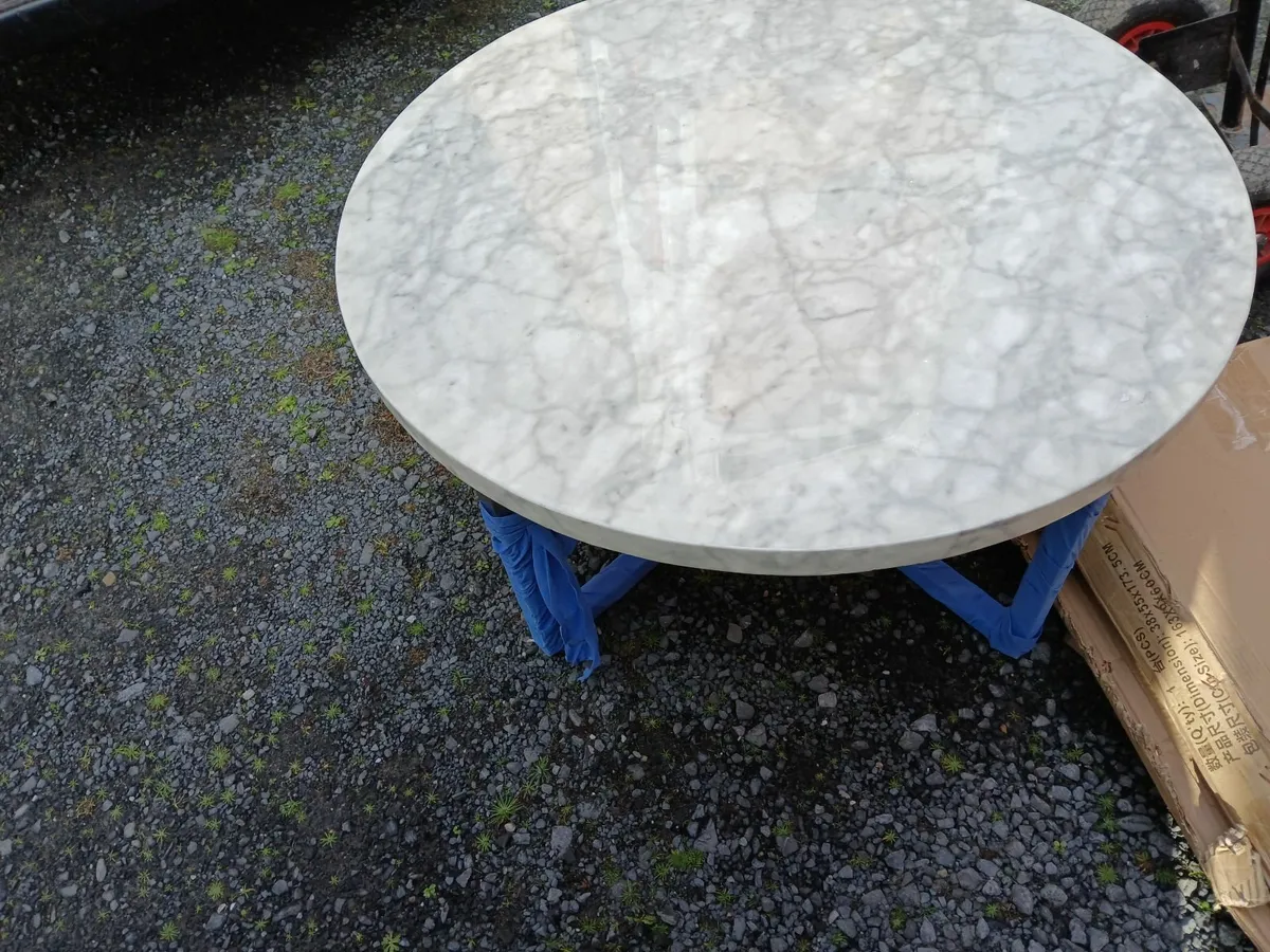 Coffee table  marble..new delivered - Image 3