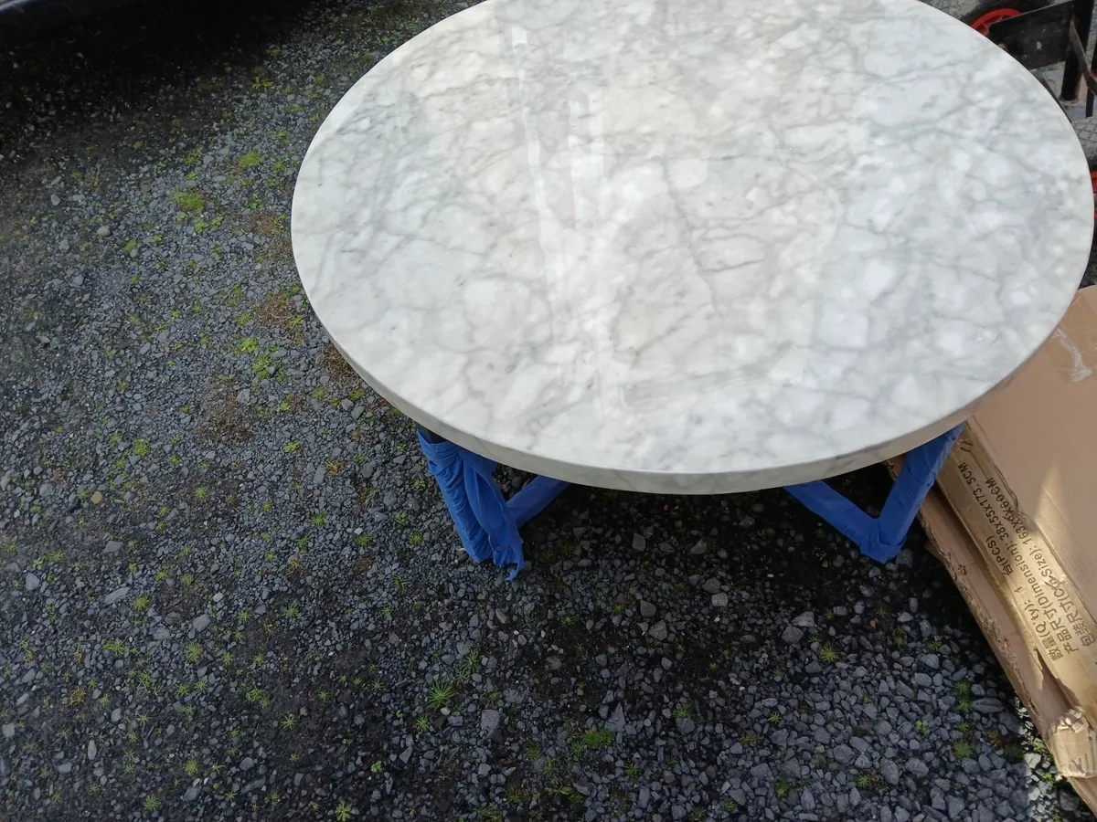 Coffee table  marble..new delivered - Image 4