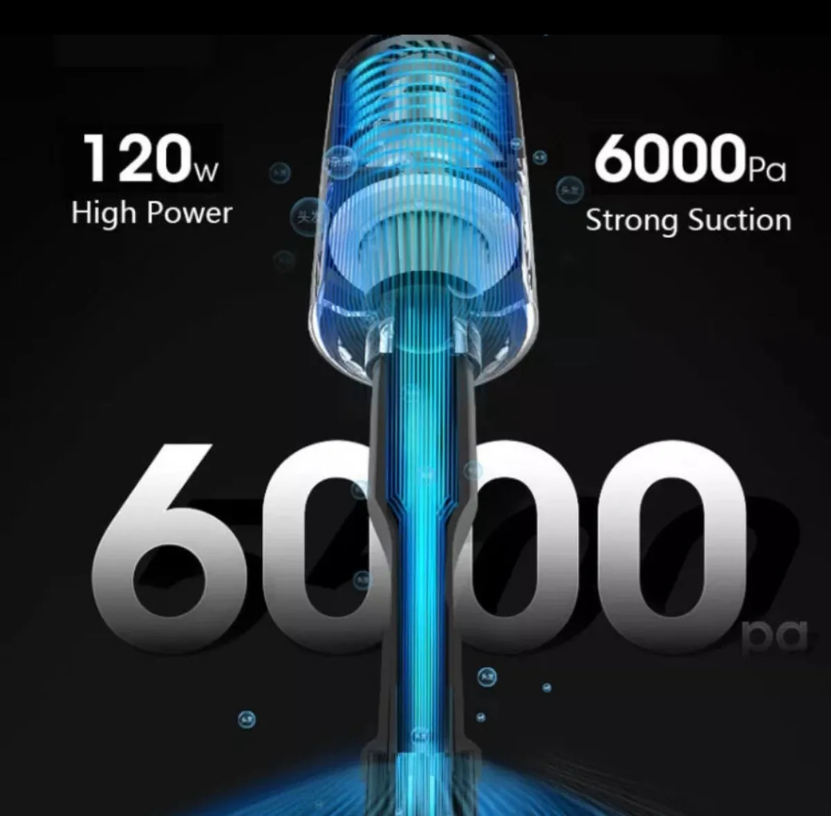 Mini Cordless Wet Dry Car Vacuum Cleaner Rechar - Image 3