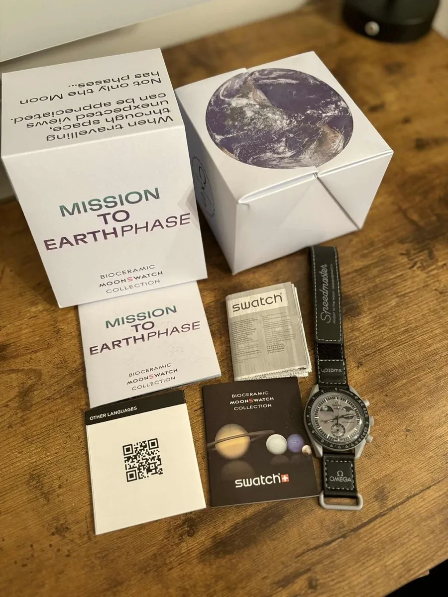 Omega Bioceramic Moonswatch Mission to Earthphase - Image 2
