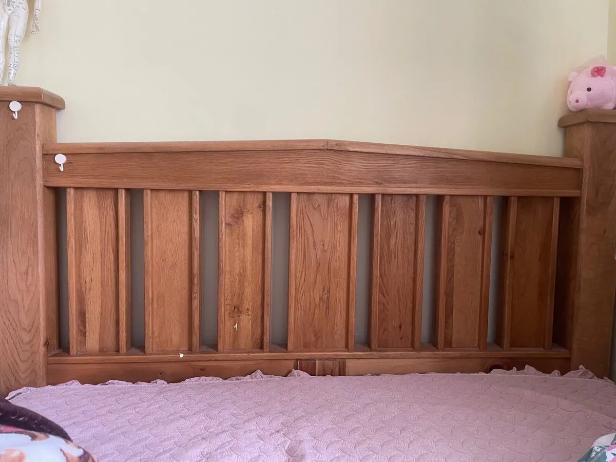 Bed frame and mattes