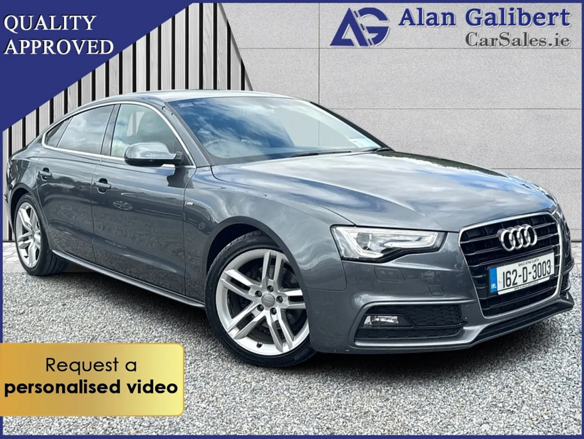 Audi A5 SPORTBACK 2.0 TDI S-LINE   €81 PW - Image 1