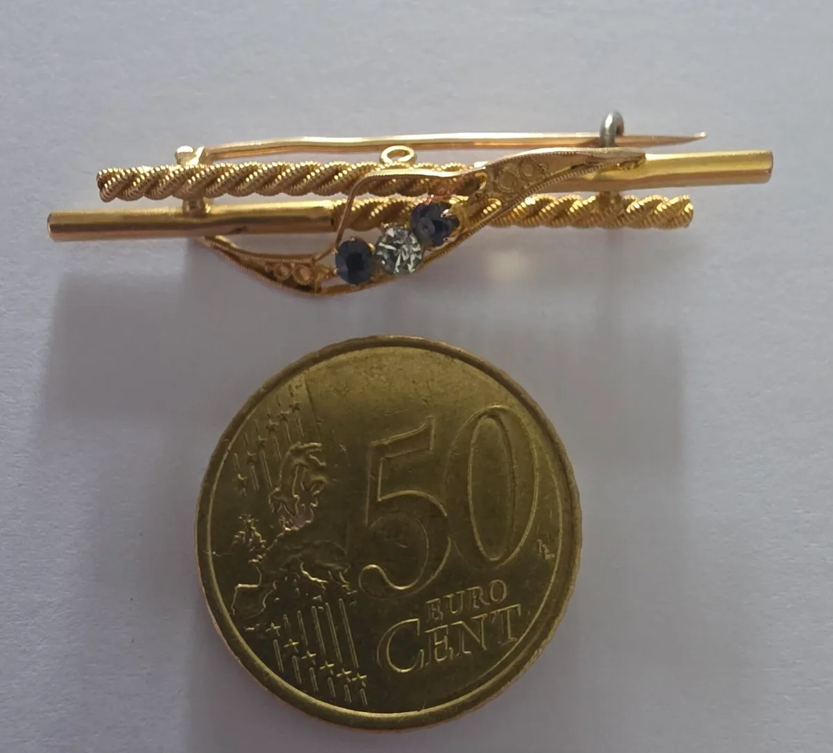 9ct gold Victorian brooch - Image 3