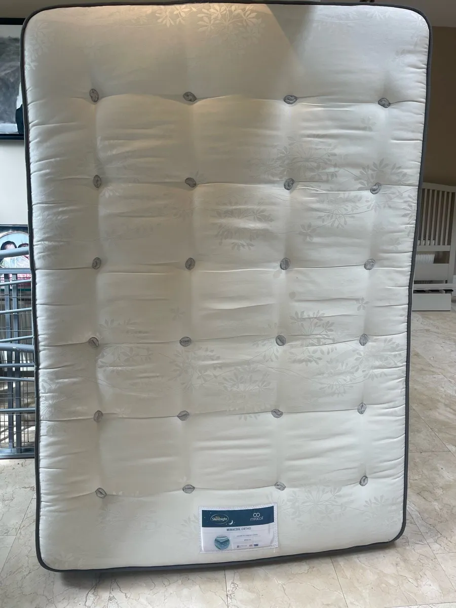 Premium Brand Silent Night 4 Foot 6” Mattress - Image 1