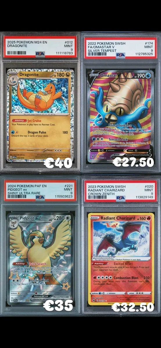 Pokemon PSA Graded Cards Charizard V Ultra Rares - Image 2