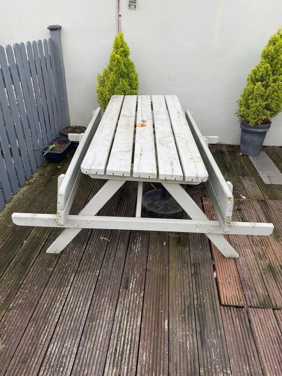 Garden bench Table - Image 2