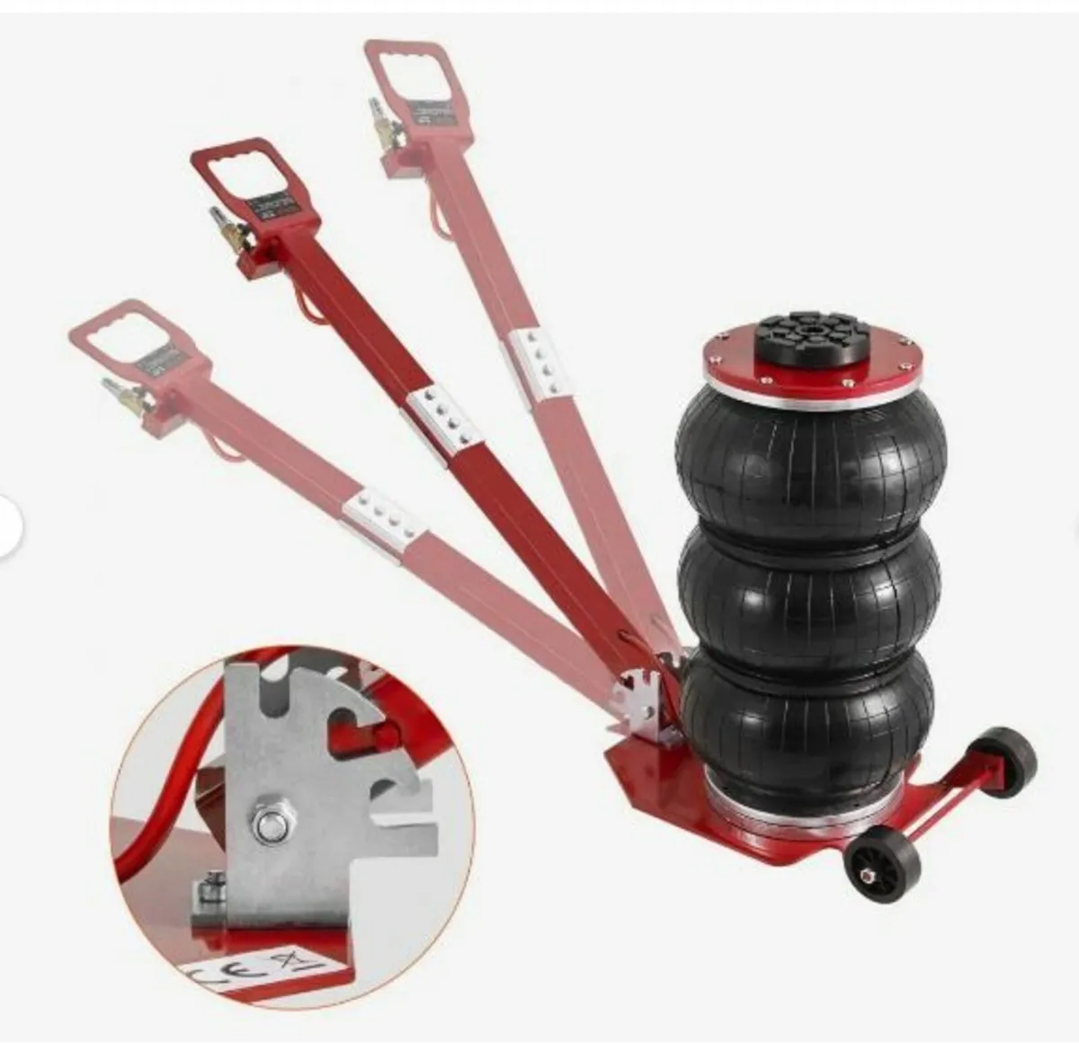Air Jack, 3 Ton/6600 lbs Triple Bag Air - Image 2