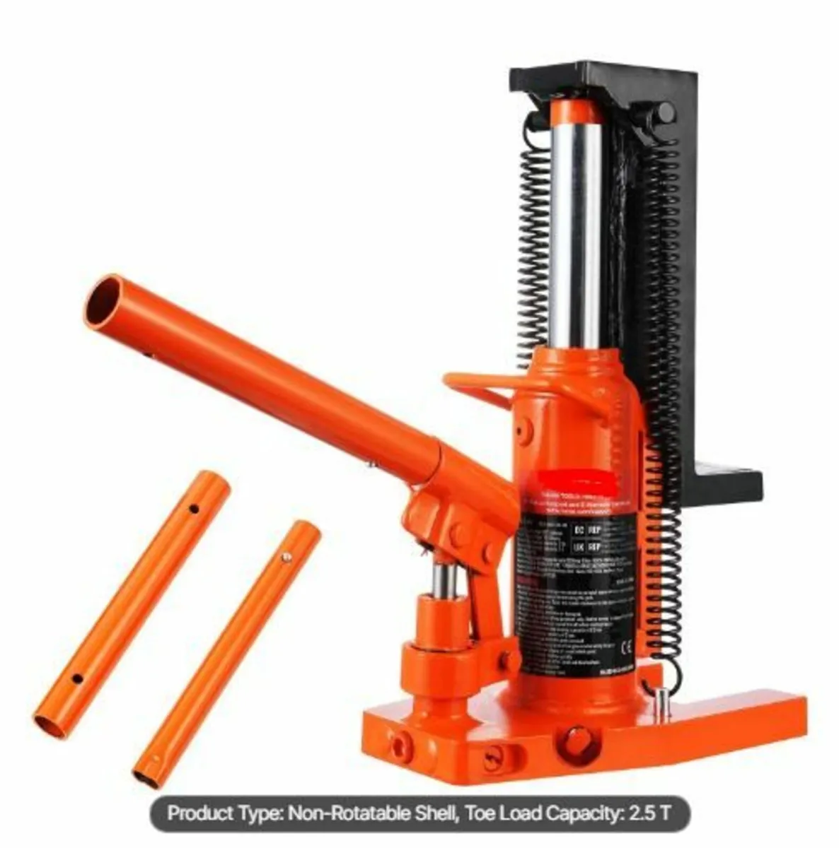 Hydraulic Toe Jack, 2.5 Ton On Toe Toe Jack - Image 2