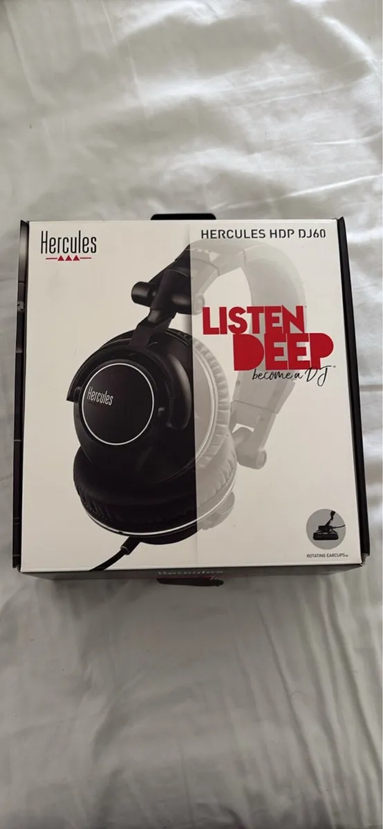 Hercules HDP DJ60 Headphones - Image 1