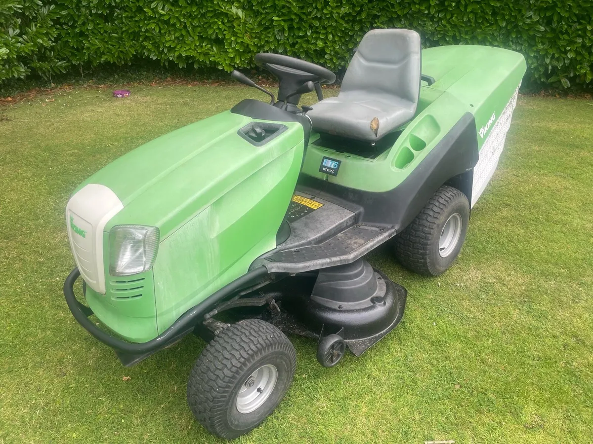 Viking ride on mower - Image 2