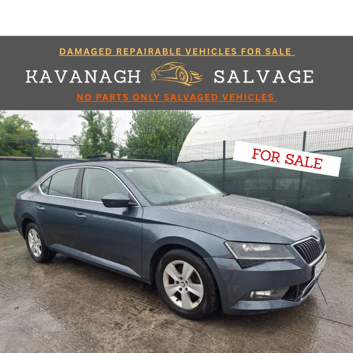 162 Skoda Superb Automatic.light Damage - Image 1