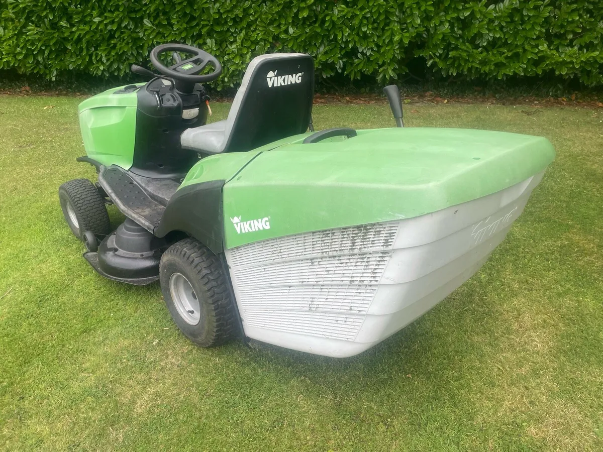 Viking ride on mower - Image 4