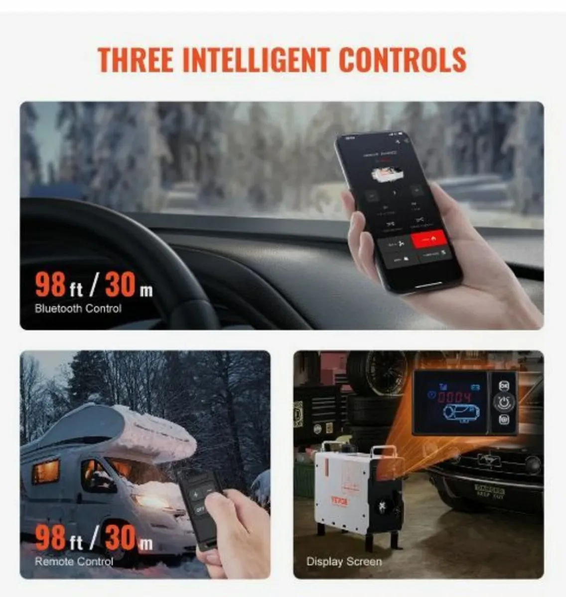 Diesel Air Heater 12V/24V 2KW Bluetooth - Image 3