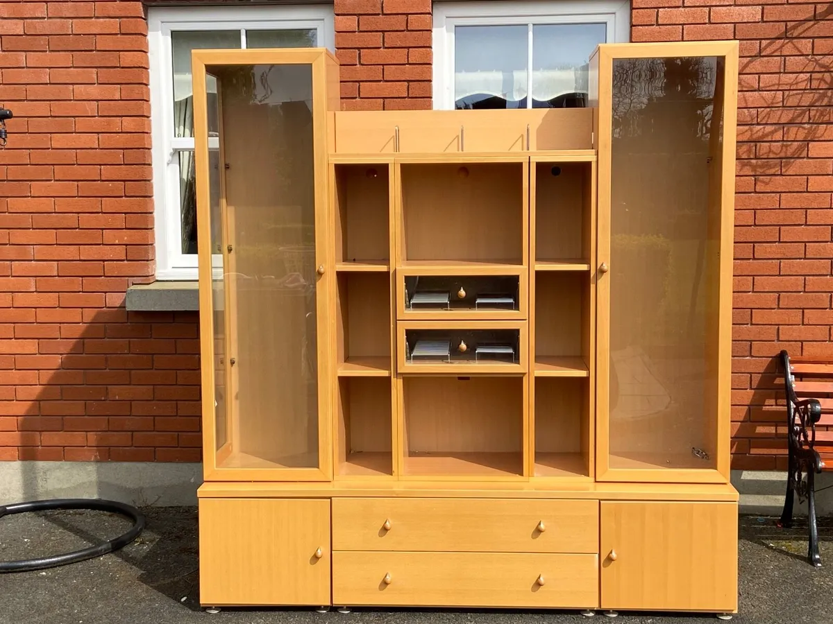 Living room display cabinet