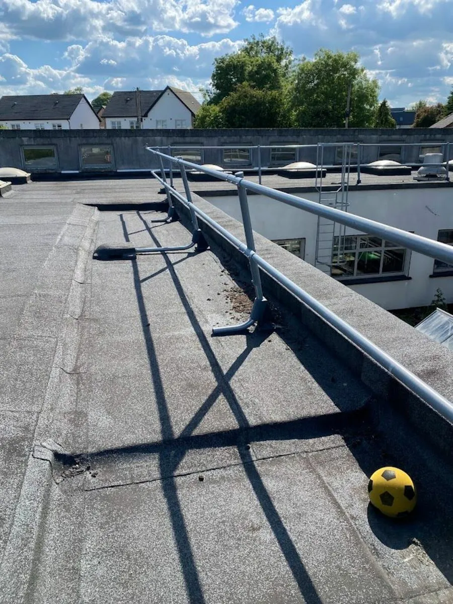 Skyway safety railing, Rooftop handrail and ladder - Image 2