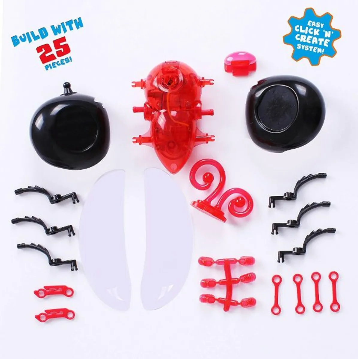Build a Bot Ladybug Robot Bug Creativity Playset - Image 3