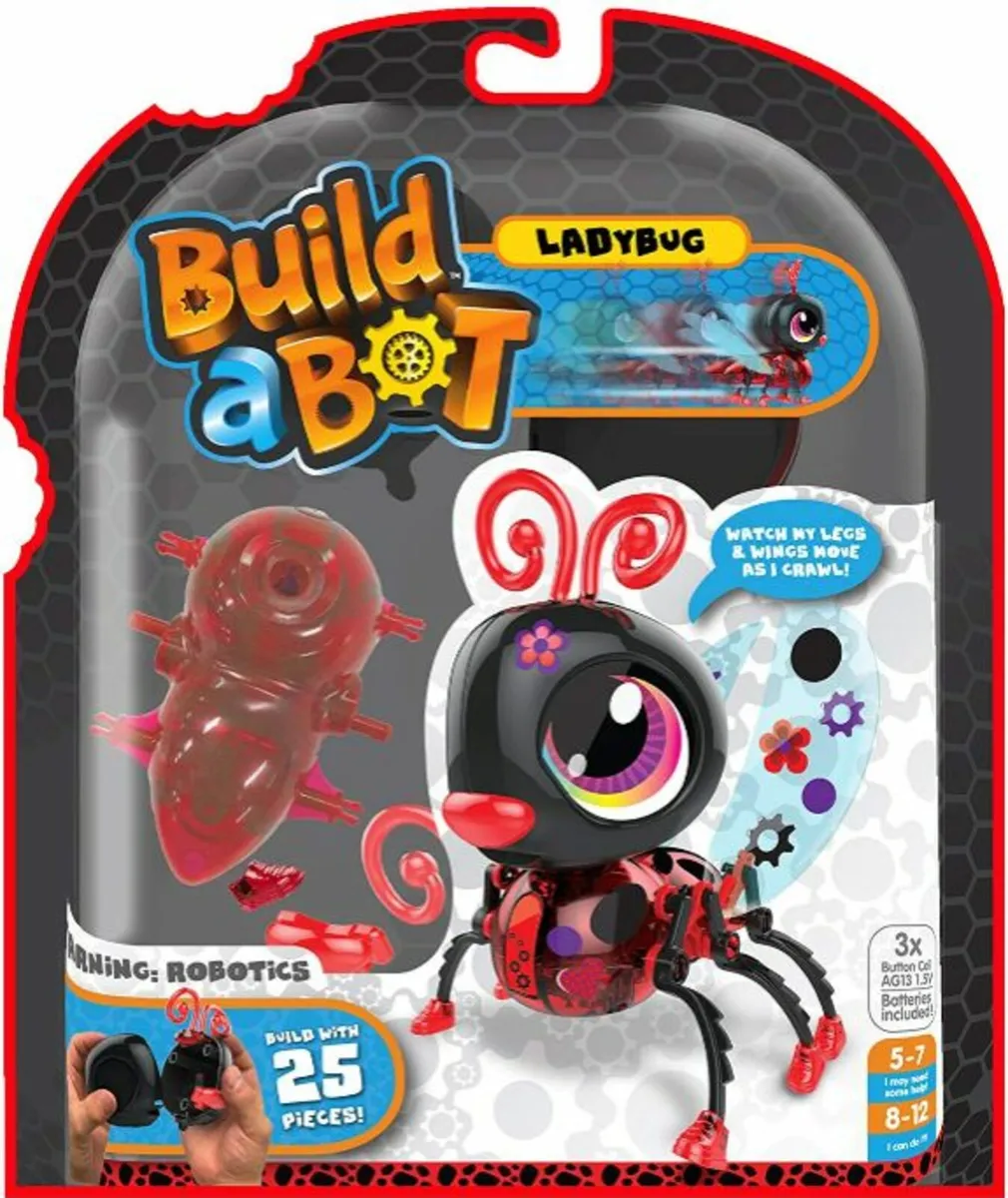 Build a Bot Ladybug Robot Bug Creativity Playset - Image 4