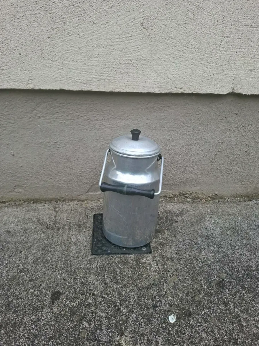 Vintage school milk churn postage possible