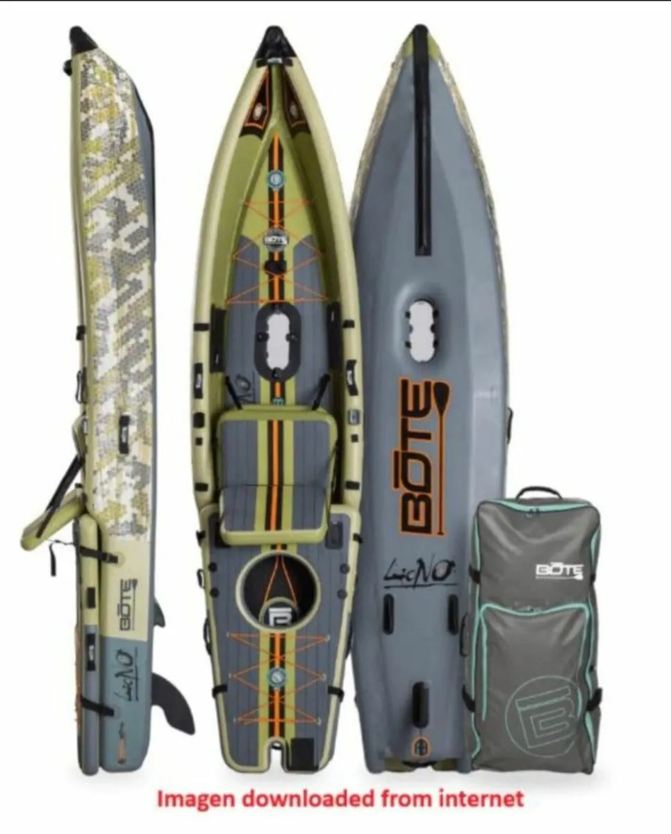 Inflatable kayak - BOTE lono aero+5gln cooler KULA - Image 1