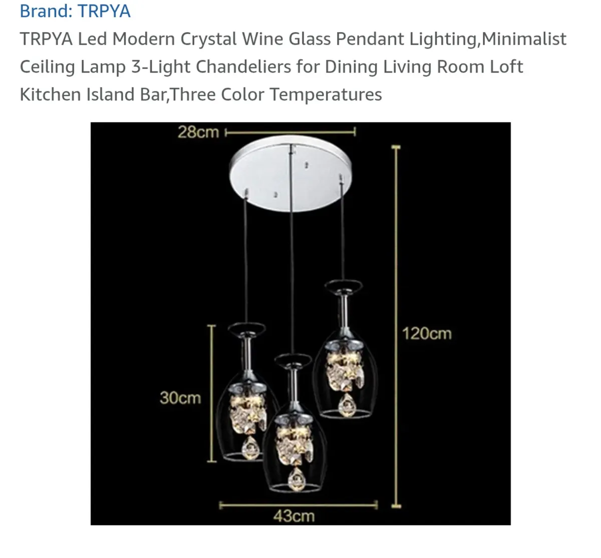 Wine Glass Light - Image 3