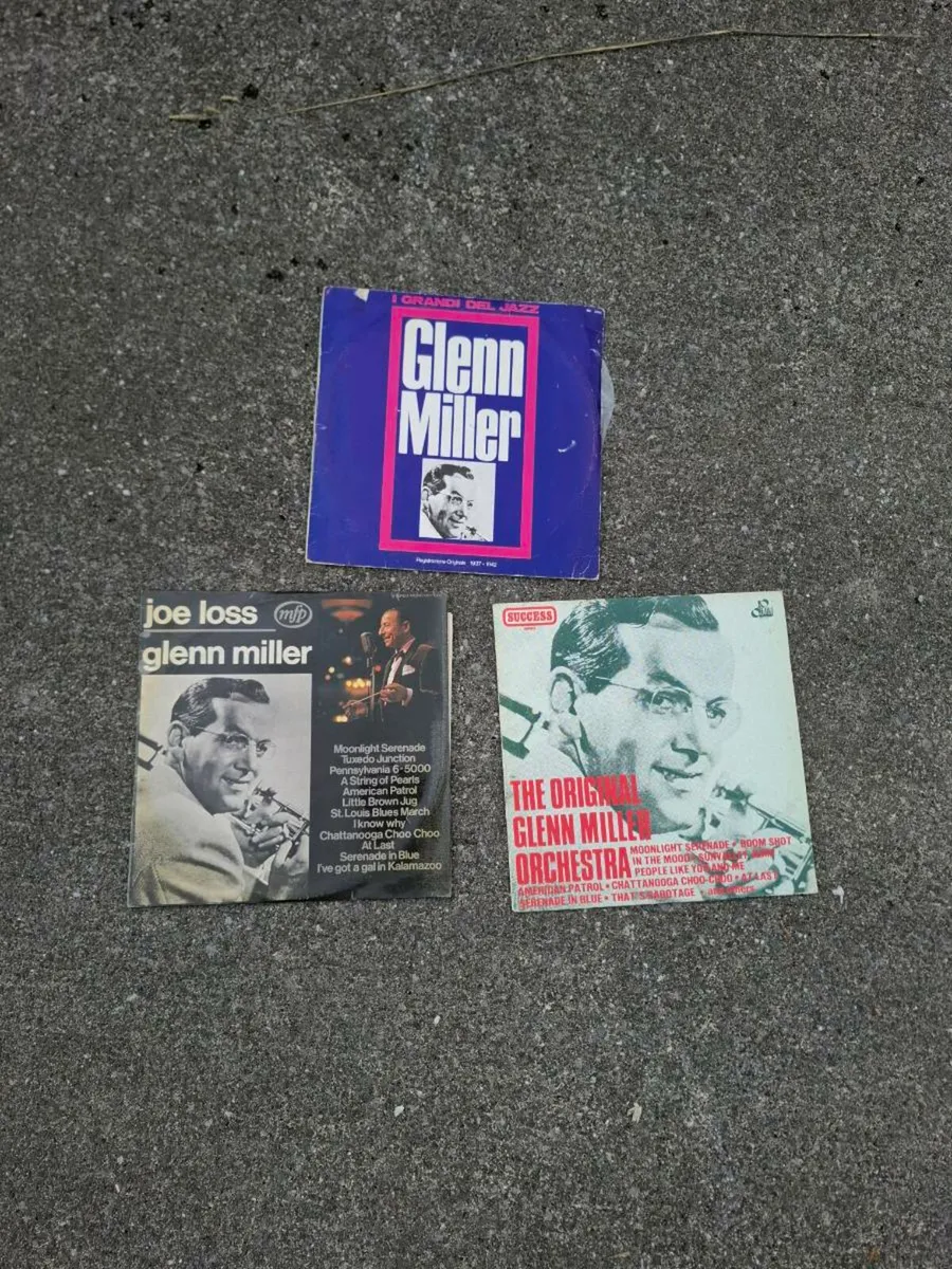 3 glenn miller vinyls lp postage possible