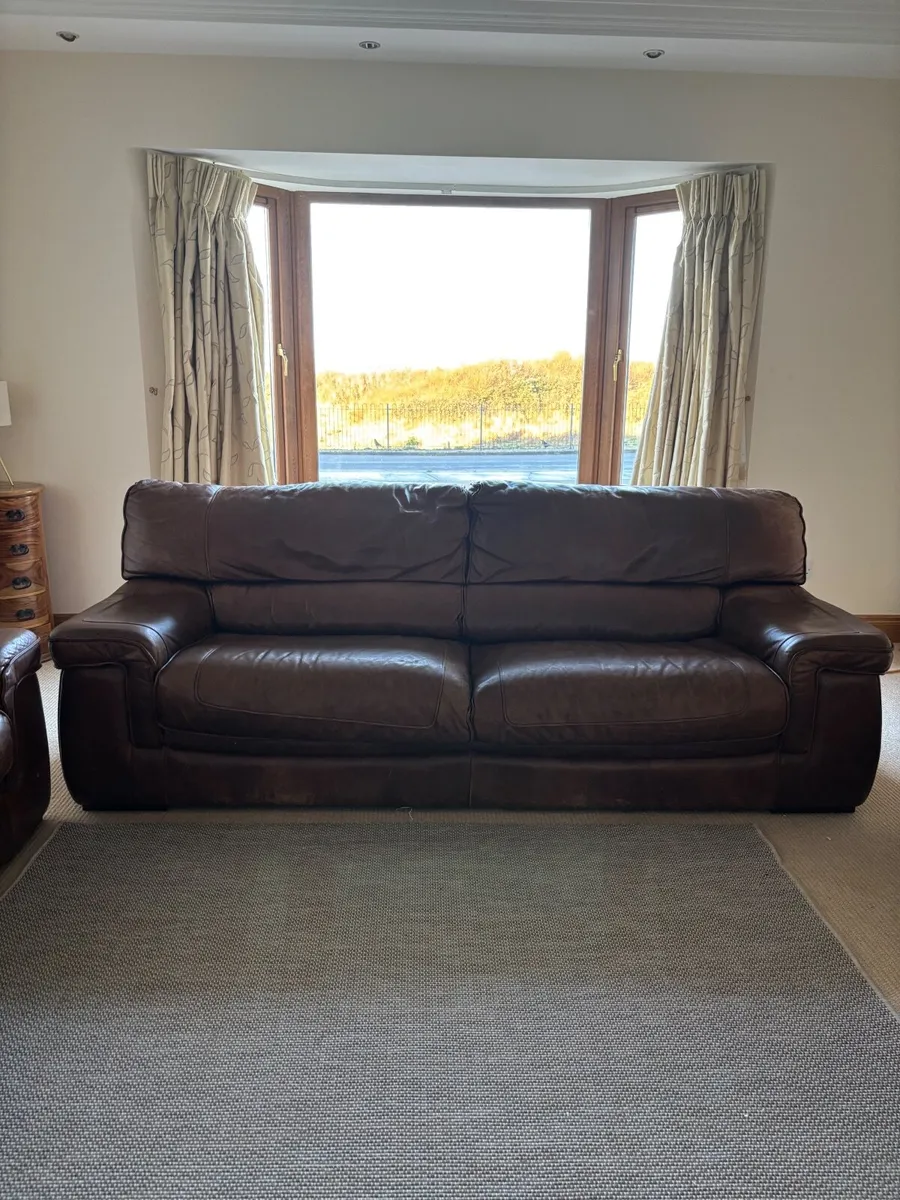 Leather sofa - Image 2