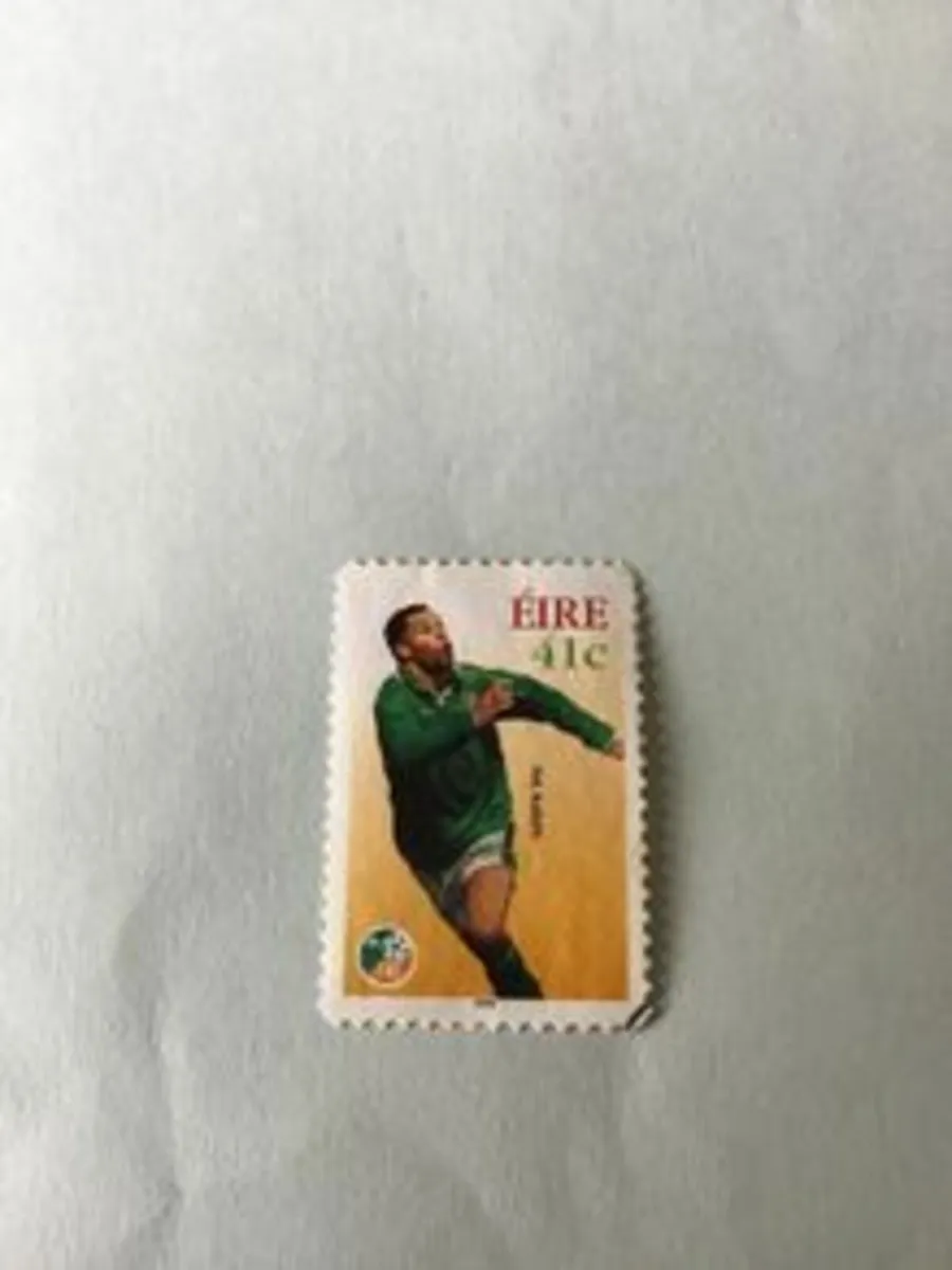 1990 World Cup stamp - Paul McGrath