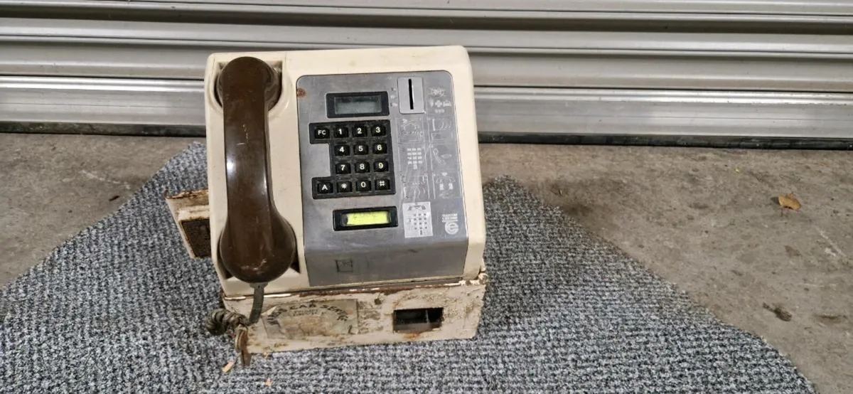 Rare Retro telecom coin phone - Image 1