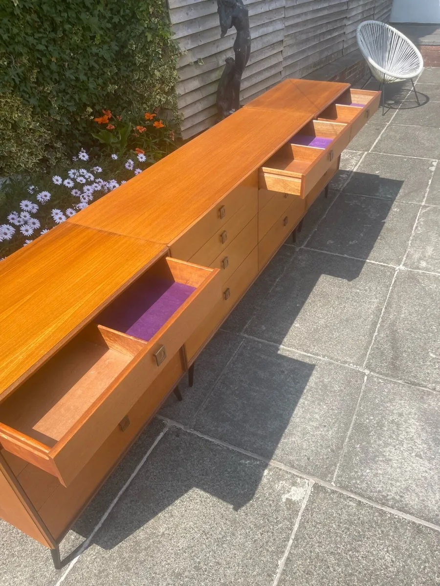 Mid century G Plan full wall set - Image 4