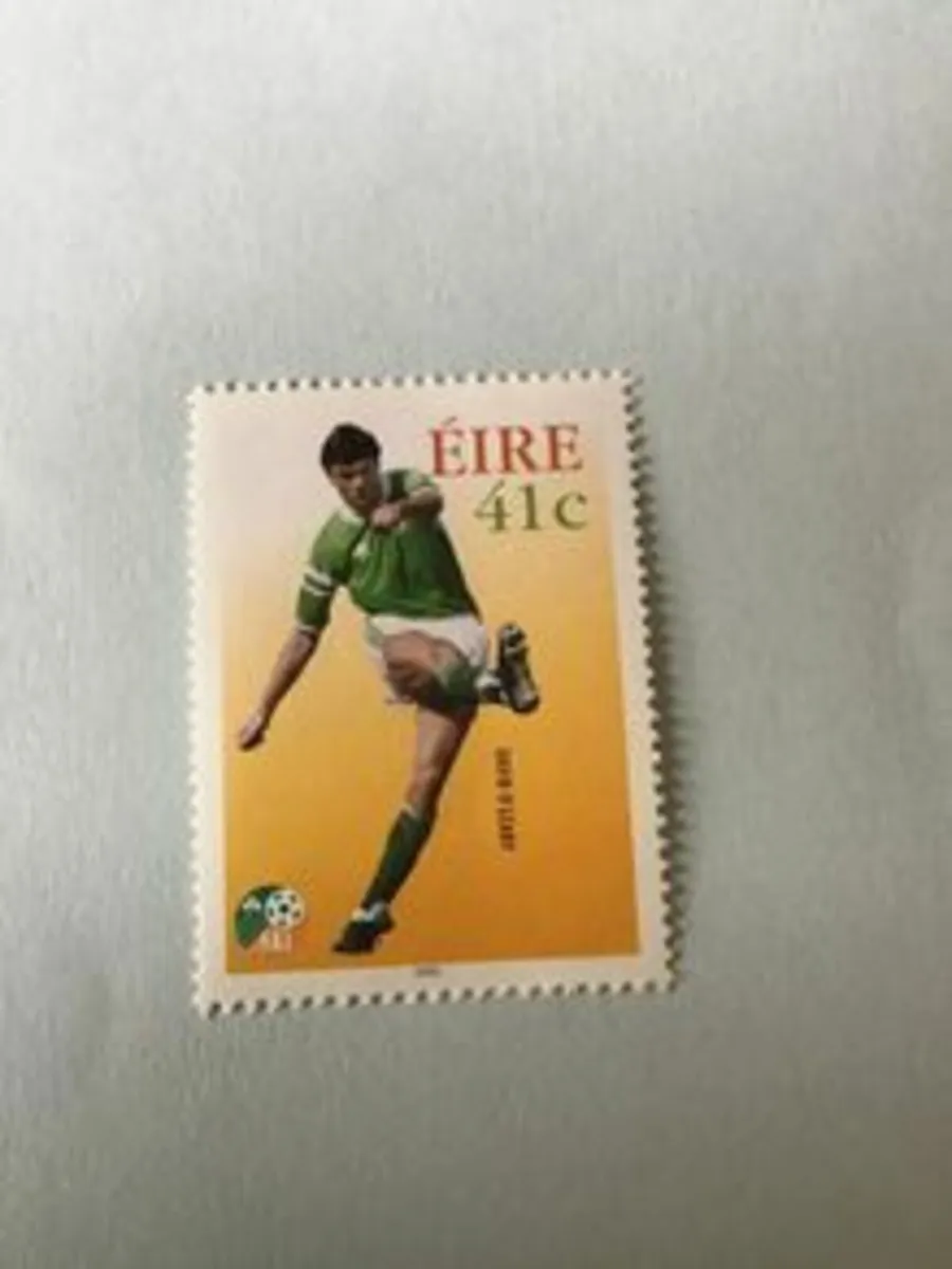 1990 World Cup stamp - David O’Leary