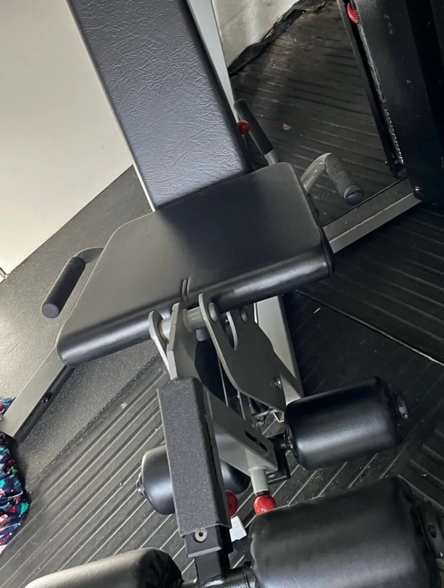 Life fitness stacked lat pulldown / leg extension - Image 4