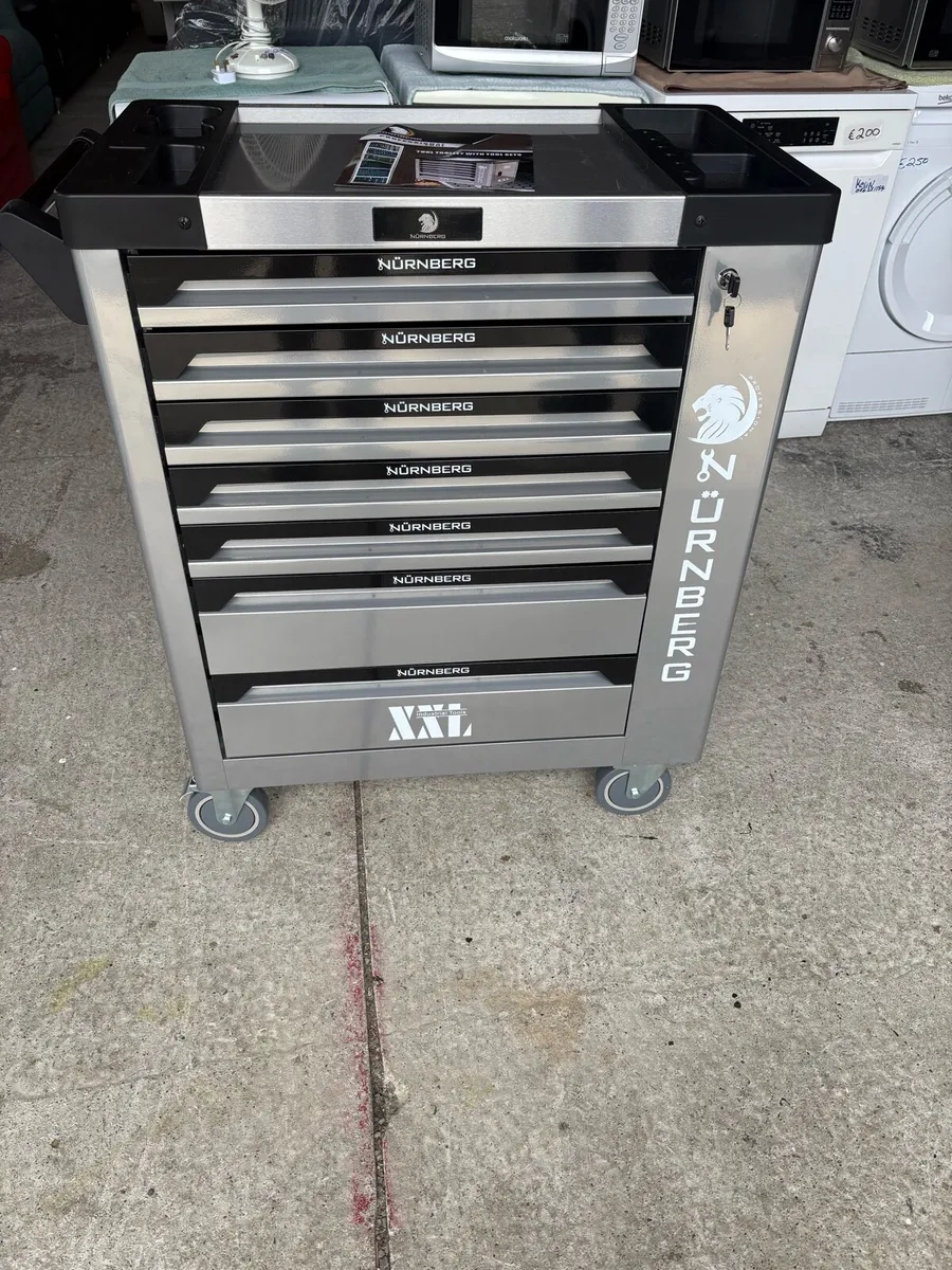 New Nuremberg industrial tool box and tools - Image 2