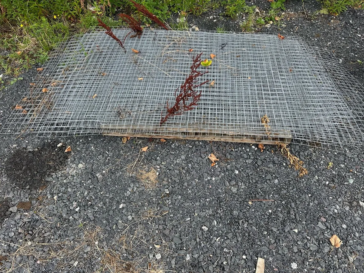 Steel mesh sheets 8x4 x 2inch x 3mm - Image 2