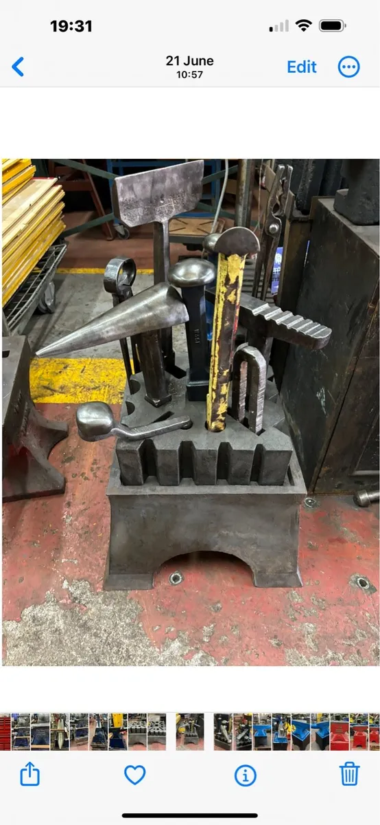 Swage block  Brooks + Tooling @ Stradbally - Image 3
