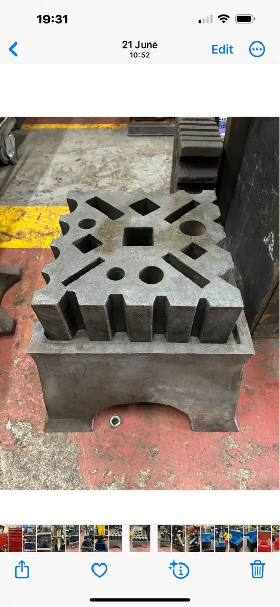 Swage block  Brooks + Tooling @ Stradbally - Image 4