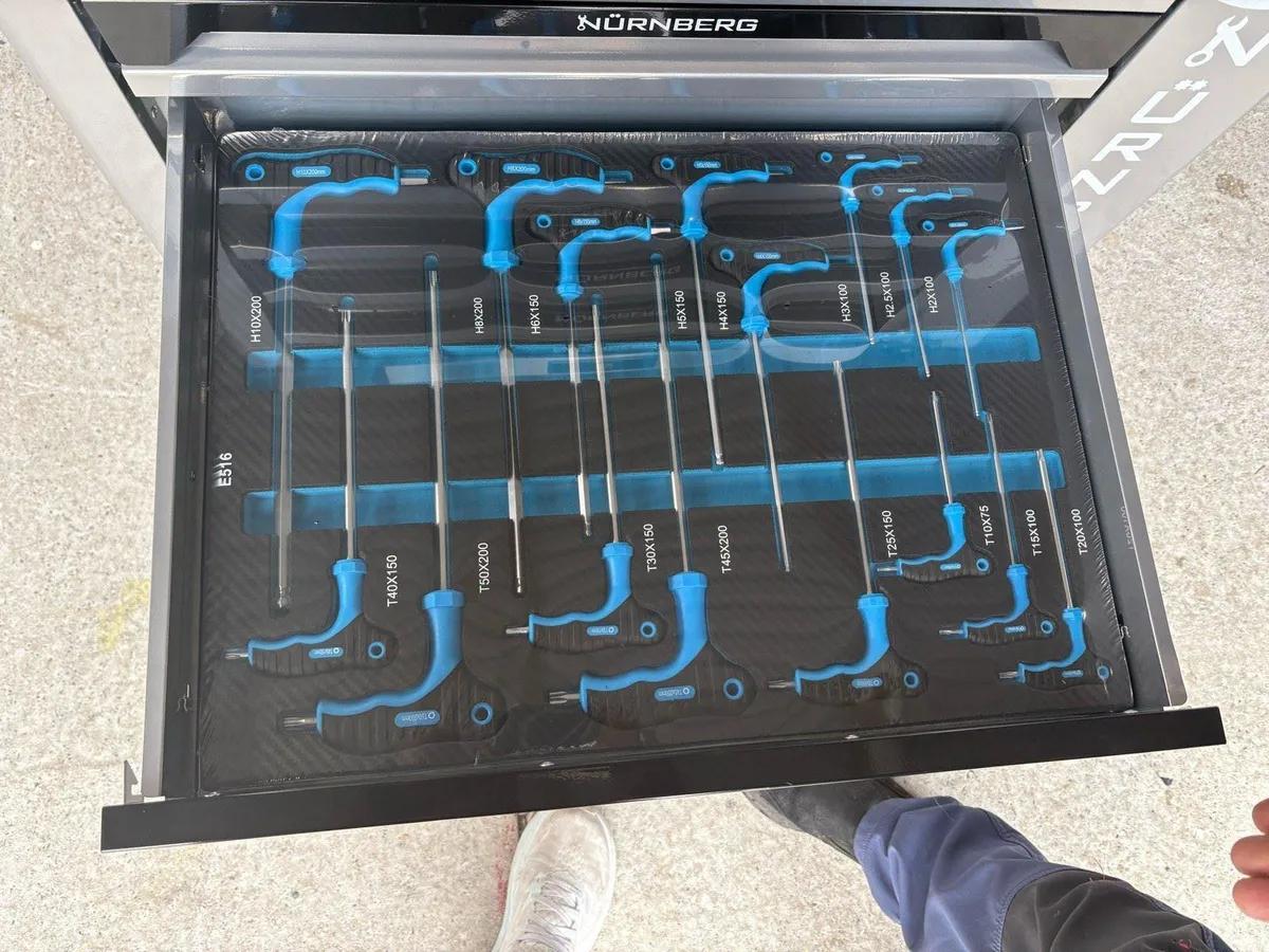 New Nuremberg industrial tool box and tools - Image 4