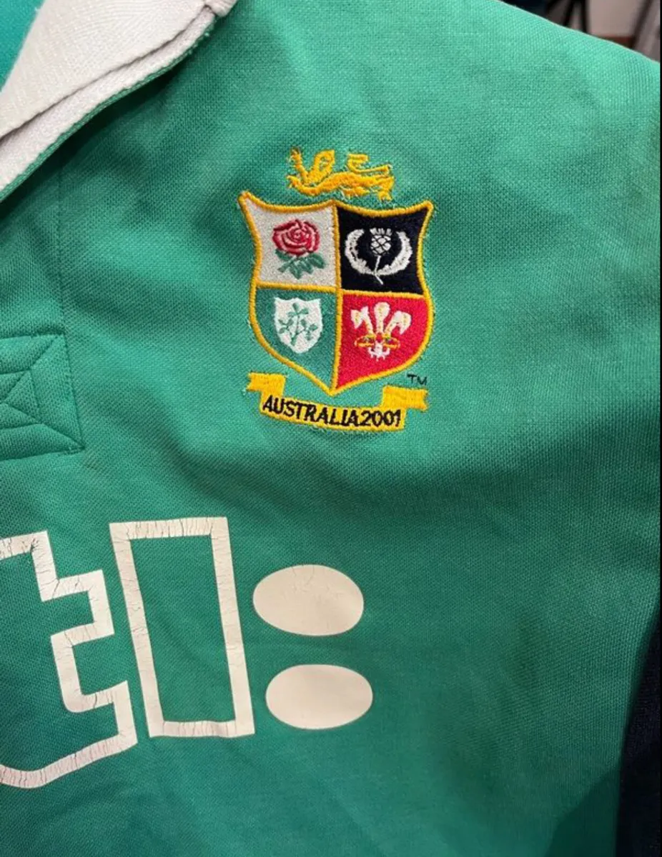 Vintage B&I Lions 2001 Jersey - Image 3
