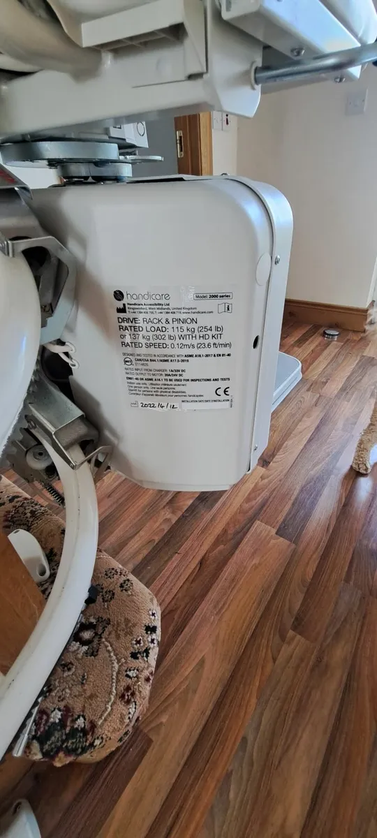Stair lift handicare 2000 - Image 2