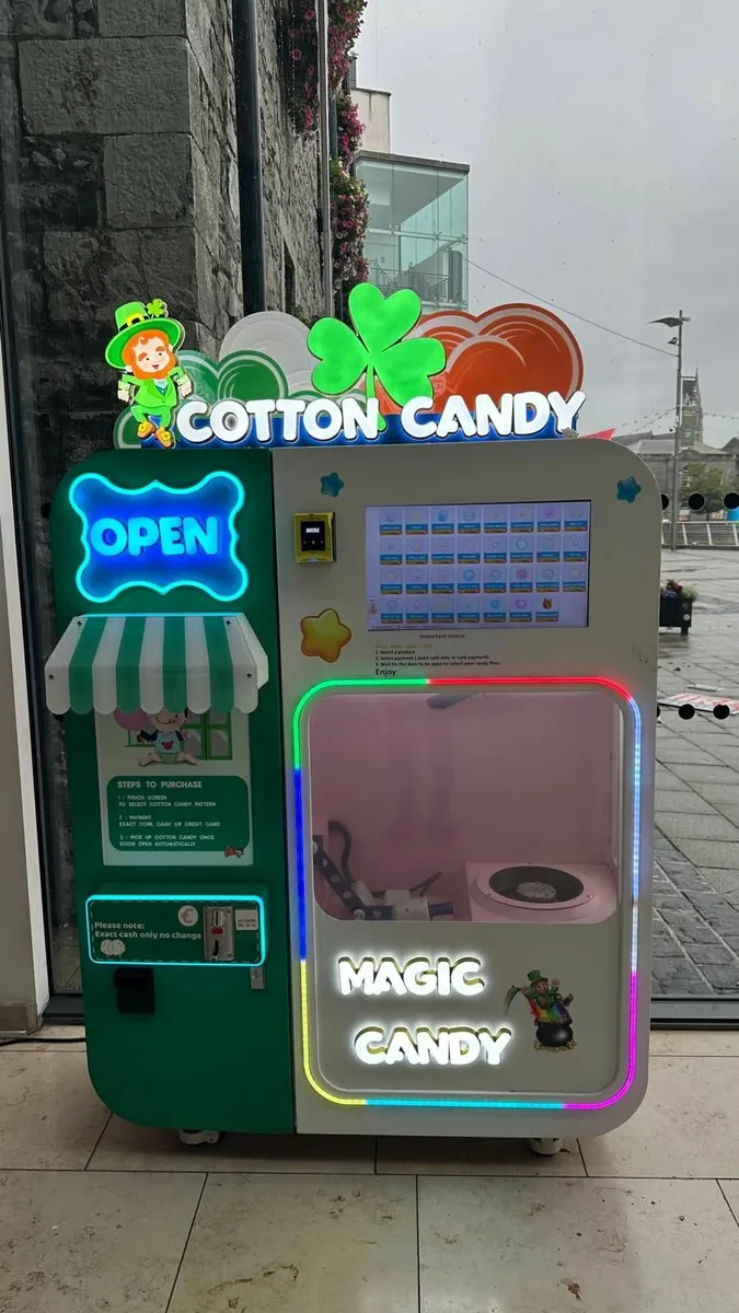 Cotton Candy Vending Machine - Image 1