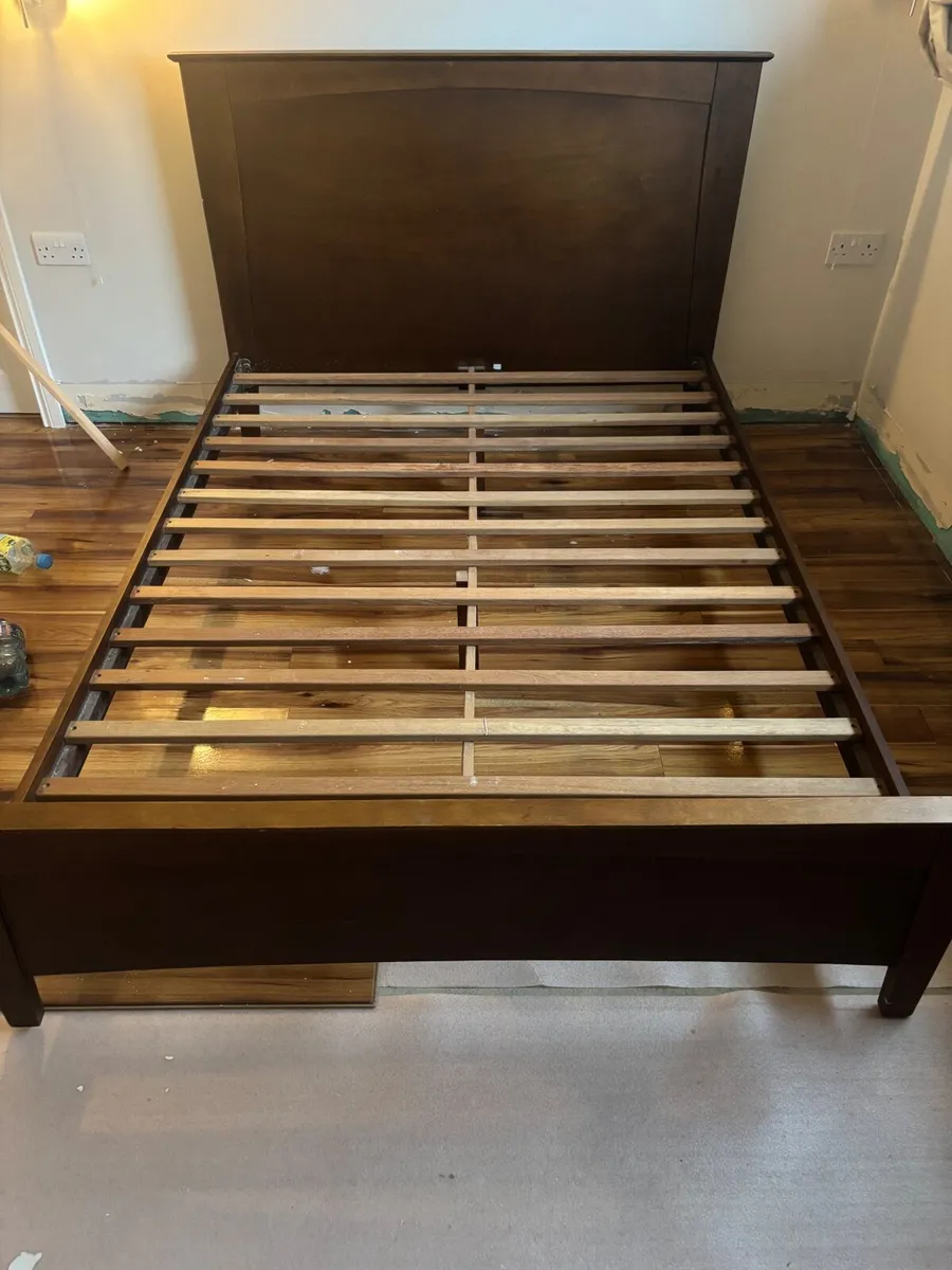 Mahogany Double Bed - Image 1