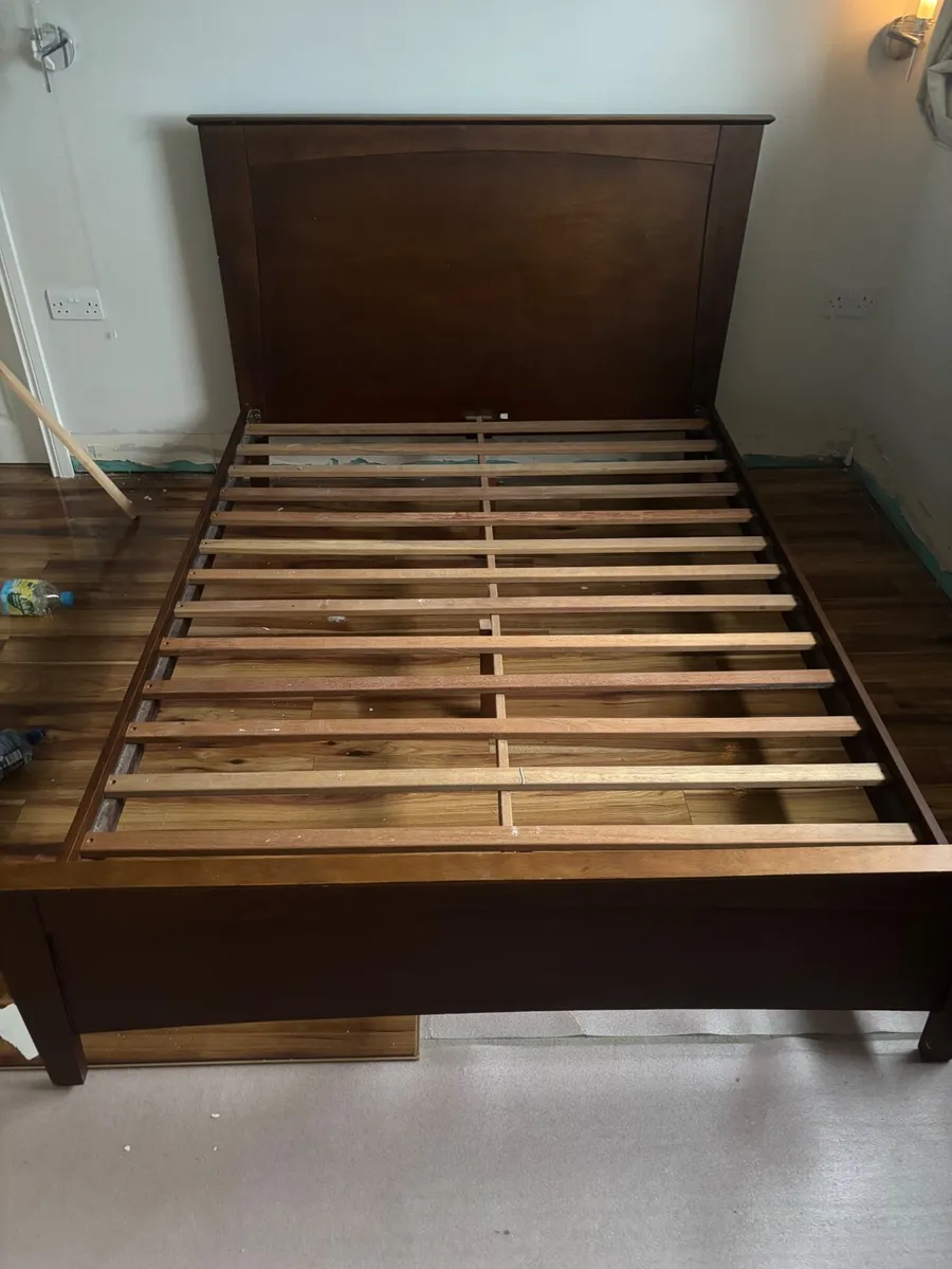 Mahogany Double Bed - Image 3