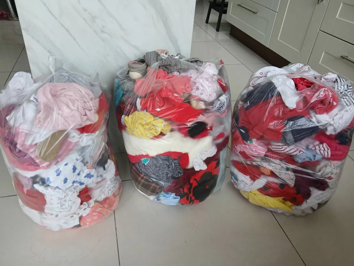 6 bags of girls clothes bundle 12 - 18 months - Image 2